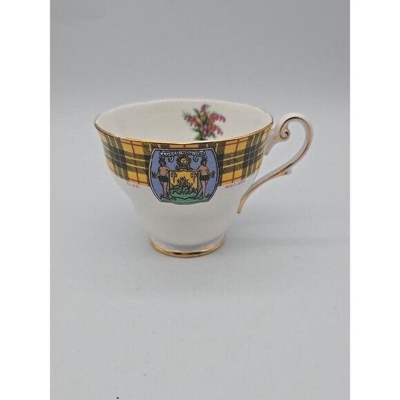 Royal Standard Bonnie Scotland Clan Macleod Tea Cup Bone Chine England - Picture 1 of 10